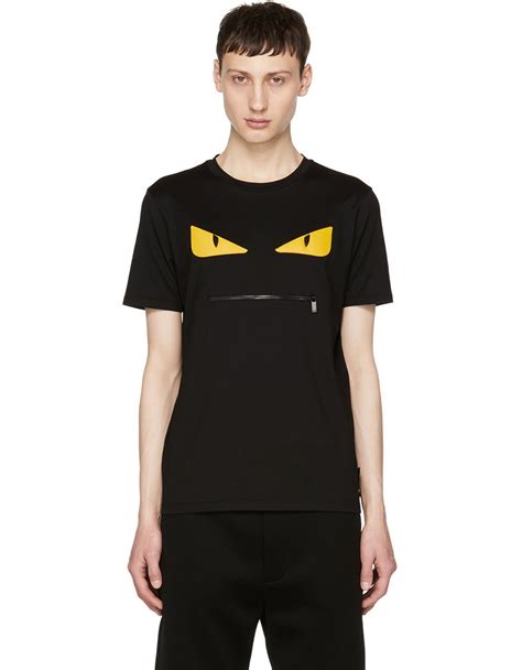 fendi zip t shirt